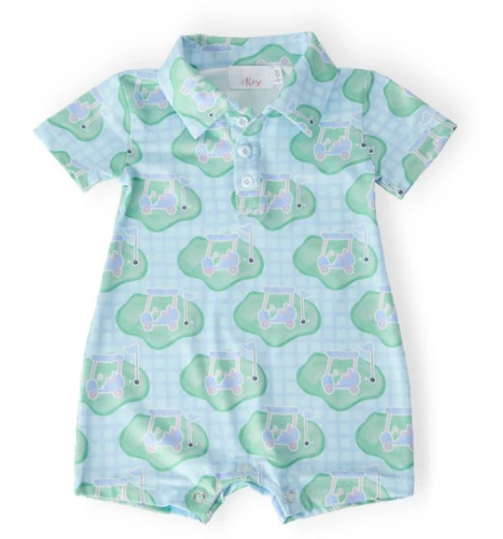 Collared Golf Onesie