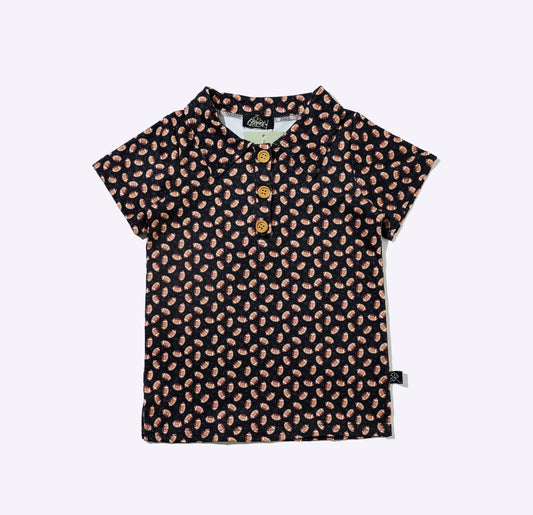Football Boy Collar Shirt