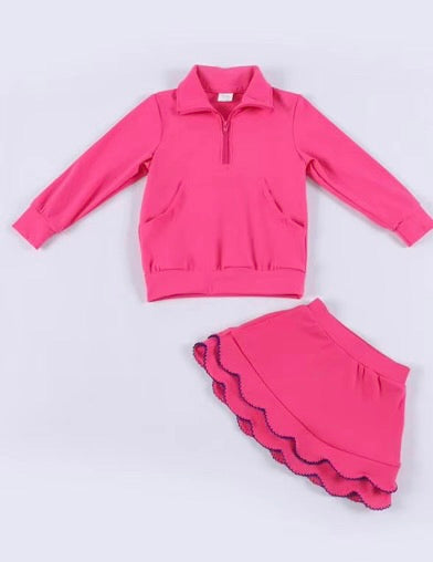 Hot Pink Skirt