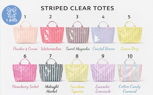 Striped Totes