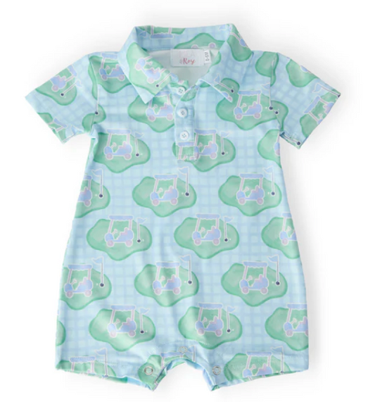 Collared Golf Onesie